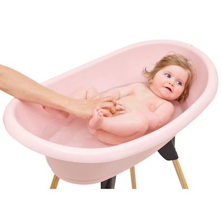 Kit baignoire vasco Blanc muguet+Bleu océan+Fleur bleue+Gris charme+Rose poudré 24 - vertbaudet enfant 