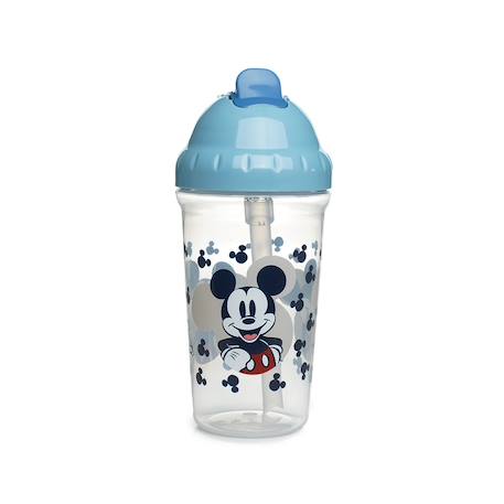 Tasse a paille 295 ml anti-fuites mickey collector Bleu 3 - vertbaudet enfant 
