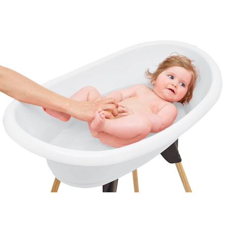 Kit baignoire vasco Blanc muguet+Bleu océan+Fleur bleue+Gris charme+Rose poudré 4 - vertbaudet enfant 