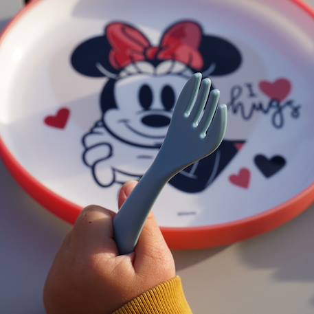 Set de 2 couverts silhouette mickey collector Bleu 5 - vertbaudet enfant 