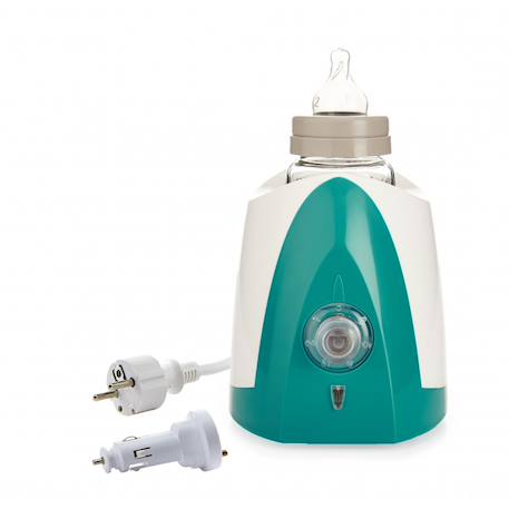 Chauffe-biberon bi-voltage nomade Émeraude+Marron glacé+Prune 1 - vertbaudet enfant 