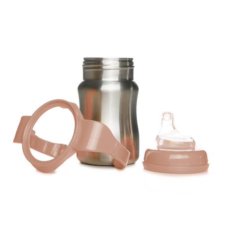 Tasse d'apprentissage inox Jaune mangue+Pêche+Vert cactus 7 - vertbaudet enfant 