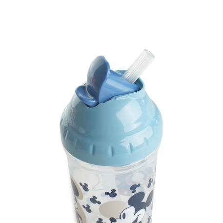 Tasse a paille 295 ml anti-fuites mickey collector Bleu 4 - vertbaudet enfant 