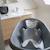 Transat de bain babycoon Gris charme+Marron glacé 2 - vertbaudet enfant 