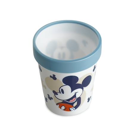 Gobelet anti-derapant mickey collector Bleu 2 - vertbaudet enfant 