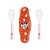 Set 2 cuilleres avec boitier de transport minnie collector Rose 1 - vertbaudet enfant 