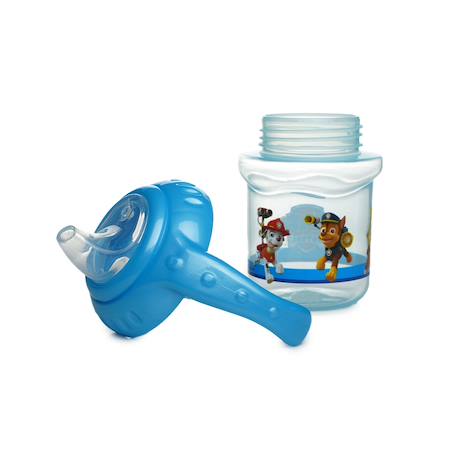 Tasse a poignees 250 ml bec silicone pat patrouille collector Bleu 3 - vertbaudet enfant 