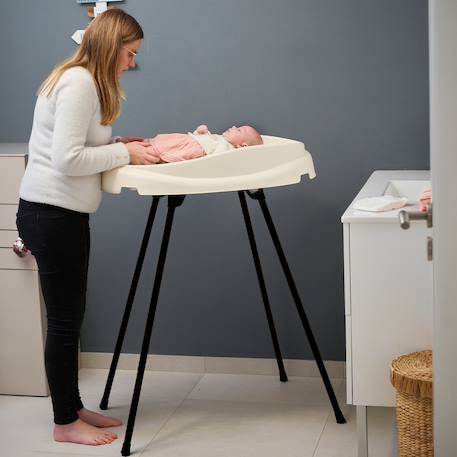 Table ? Langer vasco avec pieds Blanc 2 - vertbaudet enfant 