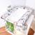 Housse de matelas à langer + tapis de change safari Safari, vert, gris, blanc 5 - vertbaudet enfant 