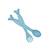 Set de 2 couverts silhouette mickey collector Bleu 2 - vertbaudet enfant 