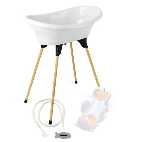 Pack transat vasco 5 blanc muguet Blanc 1 - vertbaudet enfant 