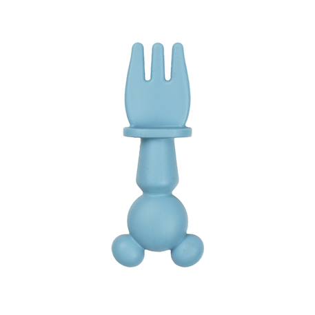 Set de 2 couverts silicone mickey collector Bleu 3 - vertbaudet enfant 