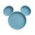Assiette silhouette tete de mickey collector Bleu 1 - vertbaudet enfant 