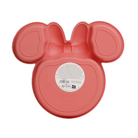 Assiette silhouette tete de minnie collector Rose 3 - vertbaudet enfant 