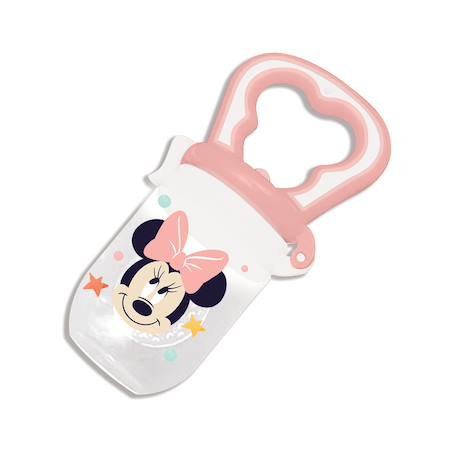 Grignoteur de fruits et legumes silicone minnie Rose 1 - vertbaudet enfant 
