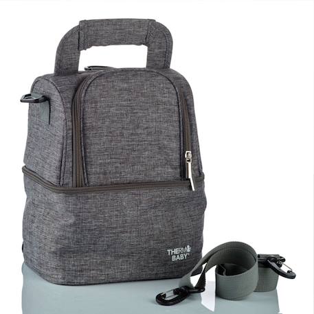Sac isotherme thermobaby Bleu+Gris 6 - vertbaudet enfant 