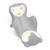 Transat de bain babycoon Gris charme+Marron glacé 1 - vertbaudet enfant 