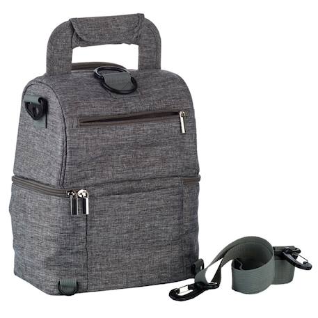 Sac isotherme thermobaby Bleu+Gris 8 - vertbaudet enfant 