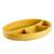 Assiette compartimentée silicone Jaune miel+Vert cactus 1 - vertbaudet enfant 