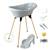 Pack bain vasco 9 en 1 gris charme Gris 1 - vertbaudet enfant 