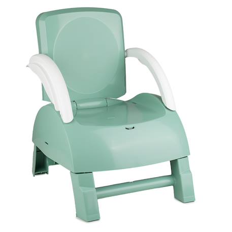 Rehausseur de chaise gusto 2 en 1 évolutif Vert 4 - vertbaudet enfant 