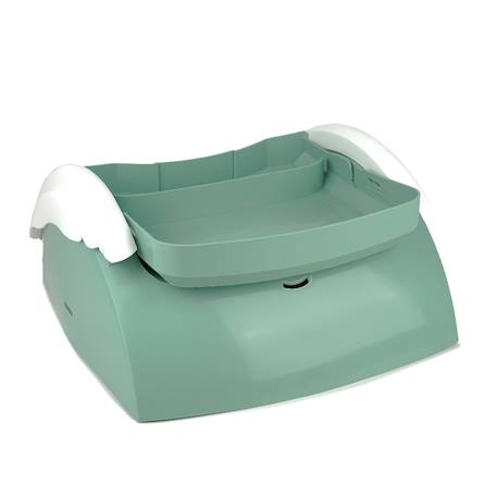 Rehausseur de chaise gusto 2 en 1 évolutif Vert 5 - vertbaudet enfant 