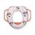 Reducteur wc confort avec poignees minnie collector Rose 1 - vertbaudet enfant 