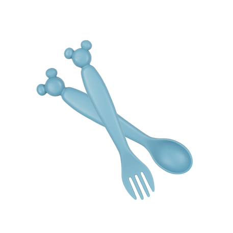 Pack repas silhouette - mickey Bleu 3 - vertbaudet enfant 