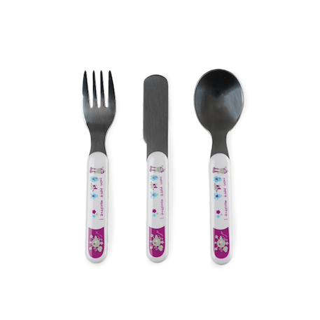 Coffret ma première vaisselle Bleu+Violet 9 - vertbaudet enfant 