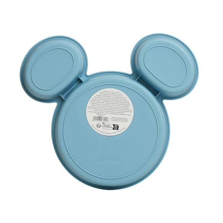 Assiette silhouette tete de mickey collector Bleu 2 - vertbaudet enfant 