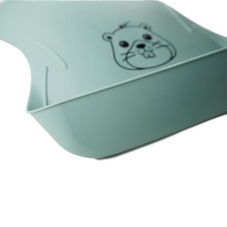 Bavoir bibou castor Vert 3 - vertbaudet enfant 