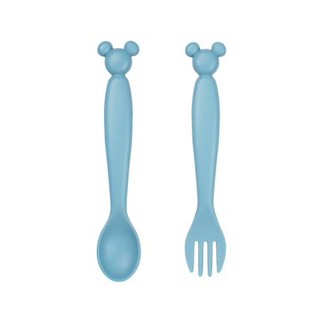 Pack repas silhouette - mickey Bleu 2 - vertbaudet enfant 
