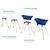 Pack transat vasco 5 bleu ocean Bleu 3 - vertbaudet enfant 