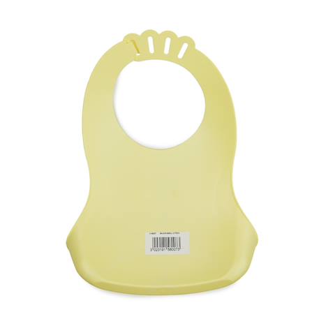 Bavoir bibou avec récupérateur Gris charme+Jaune citron+Lilas+Vert céladon 9 - vertbaudet enfant 