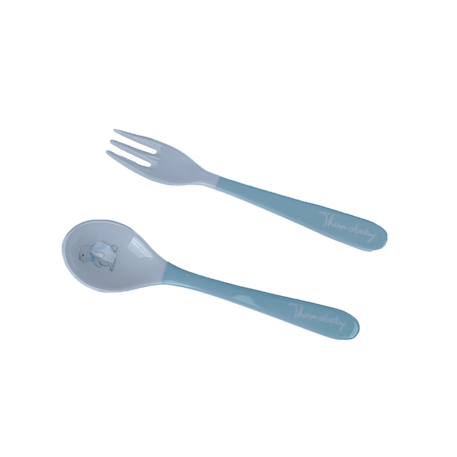 Coffret mes premiers couverts promenons-nous dans les bois Blanc 3 - vertbaudet enfant 