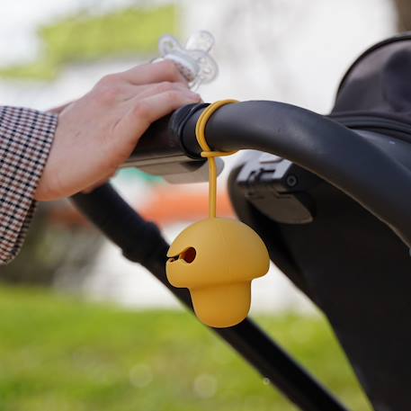 Range tétine en silicone Jaune miel+Vert cactus 3 - vertbaudet enfant 