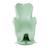 Transat de bain daphné Blanc muguet+Émeraude+Gris charme+Vert céladon 19 - vertbaudet enfant 