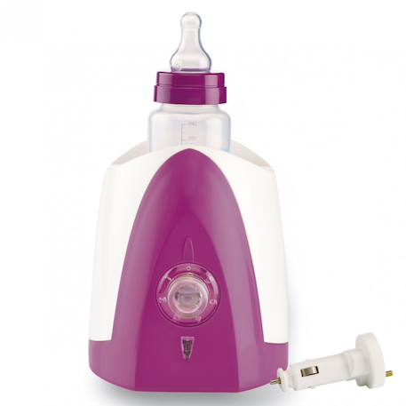 Chauffe-biberon bi-voltage nomade Émeraude+Marron glacé+Prune 11 - vertbaudet enfant 