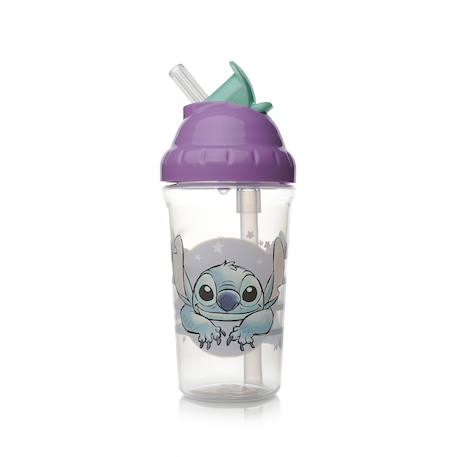 Tasse ? Paille 295 ml anti-fuites lilo et stitch Violet 1 - vertbaudet enfant 