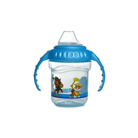 Tasse a poignees 250 ml bec silicone pat patrouille collector Bleu 1 - vertbaudet enfant 