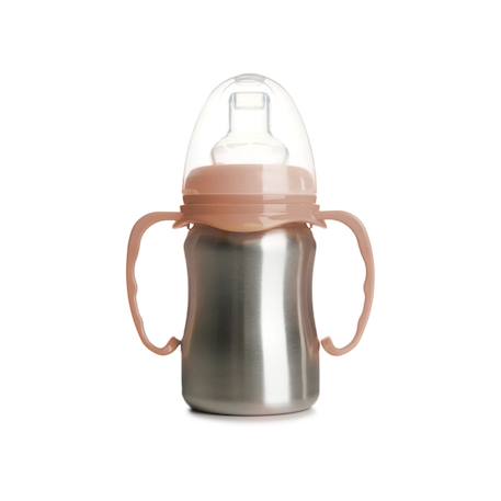 Tasse d'apprentissage inox Jaune mangue+Pêche+Vert cactus 6 - vertbaudet enfant 