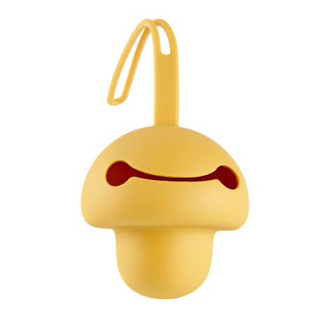 Range tétine en silicone Jaune miel+Vert cactus 1 - vertbaudet enfant 