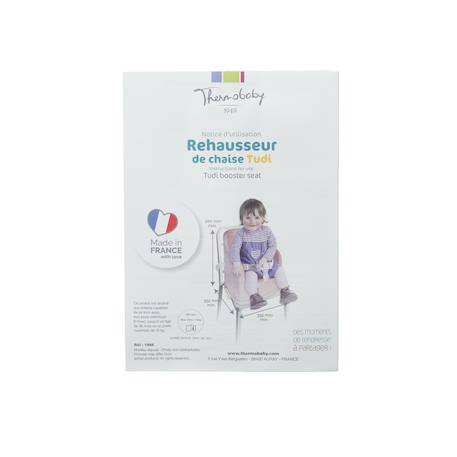 Kit sangles rehausseur tudi avec notice Blanc 5 - vertbaudet enfant 