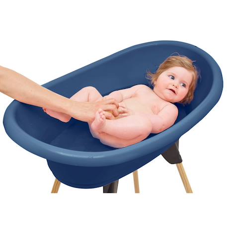 Kit baignoire vasco Blanc muguet+Bleu océan+Fleur bleue+Gris charme+Rose poudré 9 - vertbaudet enfant 