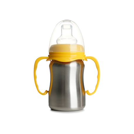 Tasse d'apprentissage inox Jaune mangue+Pêche+Vert cactus 1 - vertbaudet enfant 