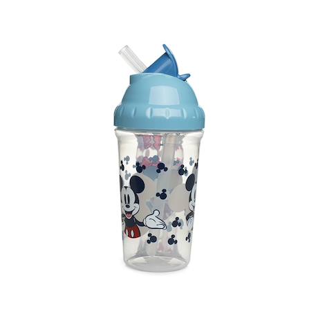 Tasse a paille 295 ml anti-fuites mickey collector Bleu 1 - vertbaudet enfant 