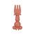 Set de 2 couverts silicone minnie collector Rose 2 - vertbaudet enfant 