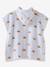 Poncho de bain / plage bébé personnalisable, avec coton recyclé blanc imprimé+rose imprimé 3 - vertbaudet enfant 