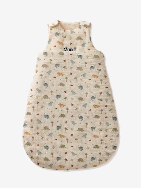 Gigoteuse personnalisable en gaze de coton MINISAURUS multicolore 5 - vertbaudet enfant 