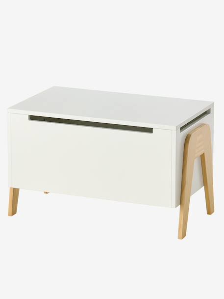 Coffre à jouets RÉTRO blanc 2 - vertbaudet enfant 